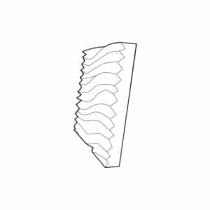 Soundtect 3D Wave Acoustic 3D Panels With Fixing Brackets 600 x 600 x 75mm