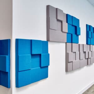 Soundtect 3D Cubism Acoustic 3D Panels With Fixing Brackets 610 x 610 x 50mm