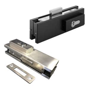 Top or Bottom Glass Door Lock Patch