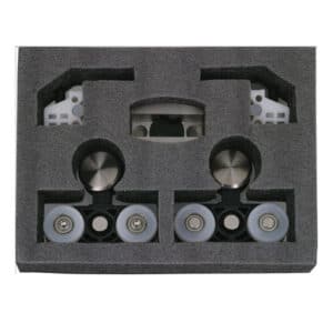 Aluminium Glass Door Sliding Rail Rollers