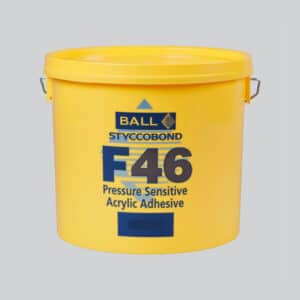 F Ball Permanent Styccobond F46 Adhesive 15L
