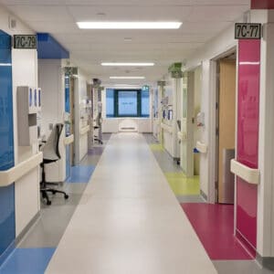 Pre Bevelled Edge Option for Altro Fortis Titanium PVCU Sheet W103 1.22 x 3.0m