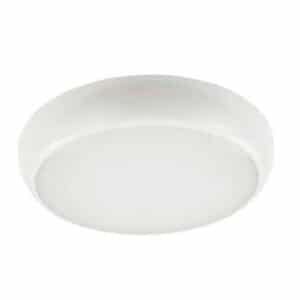 14W LED Tri-Colour Emergency Slimline White Bulkhead Lighting 320mm