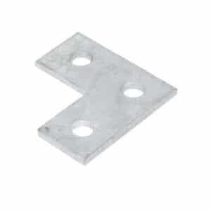 3 Hole Flat Bend Bracket for Strut Unistrut Support Systems
