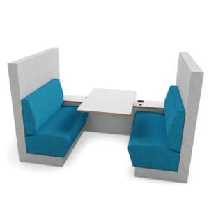 TOOtheZOO Toothelounge Booth Face To Face Soft Seating 1000mm