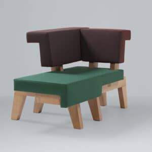 PROOFF Worksofa Element 1 Soft Seating 1400 x 800 x 850mm