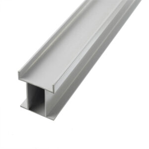 Three Way (T) Upright Post 50mm Aluminium Framed Composite Partitions