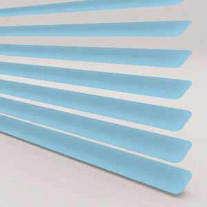 25mm Venetian Blind Sky (Pale Blue) - Plain