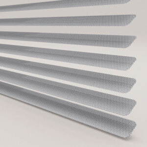 25mm Venetian Blind Mercury (Silver) - Perforated