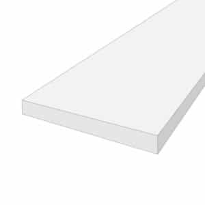 Aluminium Flat Bar Glass Partitioning Trims