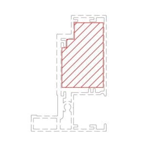 Timber Insert Single Glazed Frame Glass Partitioning Trims 3000mm