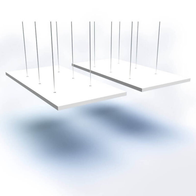 Rectangle Rafts Ecophon Solo Rectangle Kit Canopies & Rafts 2400 x 1200mm - Workplace ...