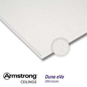 Zentia-Armstrong Dune eVo Microlook (BP5464M) 600 x 600mm Reveal Edge (15mm Grid) Ceiling Tiles