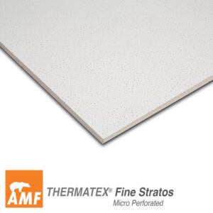 AMF Thermatex Fine Stratos Micro Perforated SK 600 x 600mm Square Edge Ceiling Tiles