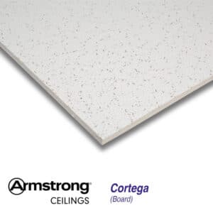 Zentia-Armstrong Cortega Board (BP9102M) 600 x 600mm Square Edge Ceiling Tiles