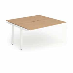 Nova Back-To-Back Extension Scoop Back Bench Desking