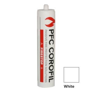 PFC Corofil Fire Rated Silicone Sealant White 310ml