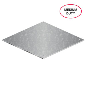 BG5S BSEN Raised Access Floor Medium Duty 600 x 600 x 30mm Steel Encapsulated Screw Down Bare Panel P6+ Chipboard Core