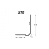 Type XT Metal Ceiling to Plasterboard Wall Ceiling Shadow Gap Detail Trim 3m White RAL9010