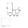Zentia-Armstrong Axiom Transition Shadowline for B-H 300 (Full Tiles) BP3276