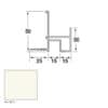 Zentia-Armstrong Axiom Transition Shadowline for B-H 300 (Full Tiles) BP3276