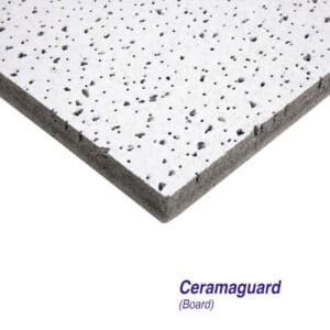 Zentia-Armstrong Ceramaguard Board (BP607M) 600 x 600mm Square Edge Ceiling Tiles
