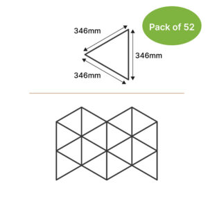 Allsfar Tex Triangle Acoustic Textured Panels 12mm & 24mm