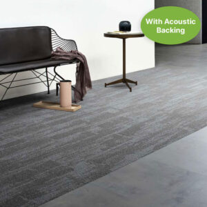 Interface Works Freestyle Carpet Tiles With Acoustic Backing 250 x 1000mm