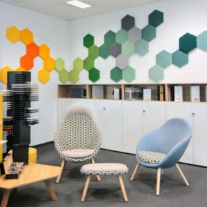 Fluffo Fire-Resist Hexa Acoustic 3D Panel