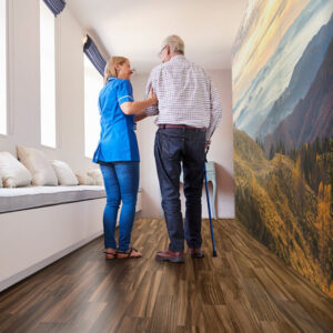 Altro Wood Adhesive-Free Safety Flooring Roll 2m x 20m